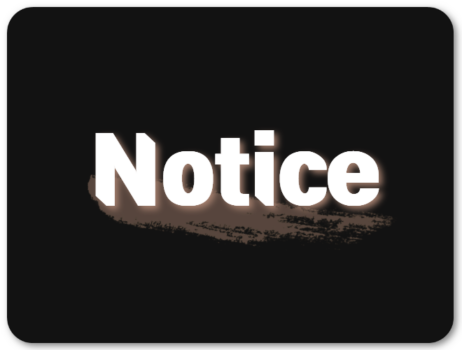 Notice